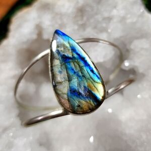 Labradorite Bracelet Sterling Silver